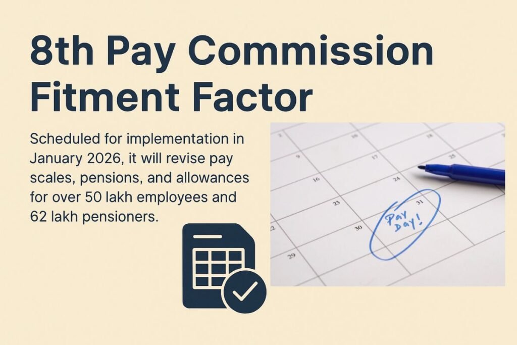 8th Pay Commission Fitment Factor 2026